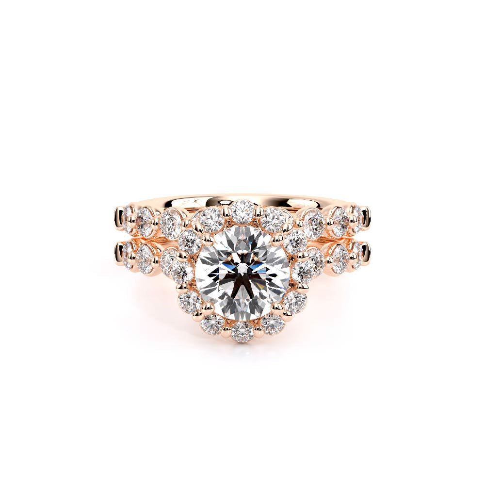 Renaissance-990R25-18K Rose Gold Round