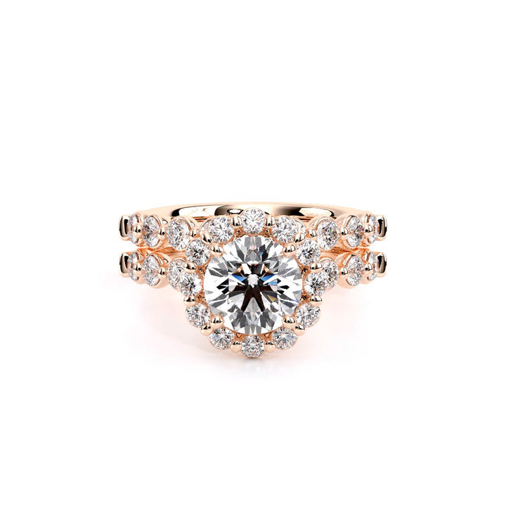 Renaissance-990R25-18K Rose Gold Round