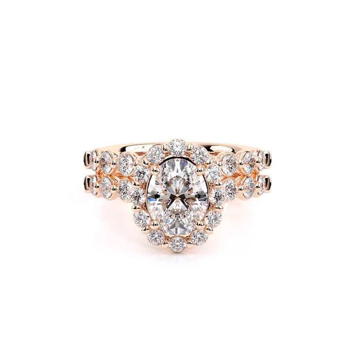 Renaissance-990OV25-14K Rose Gold Oval