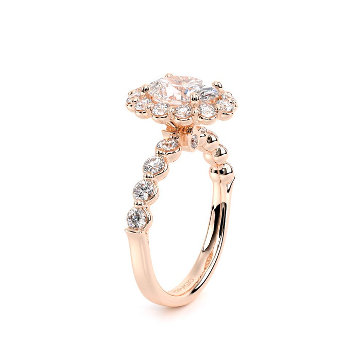 Renaissance-990OV25-14K Rose Gold Oval
