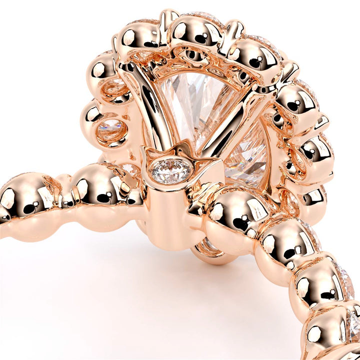 Renaissance-990OV25-14K Rose Gold Oval