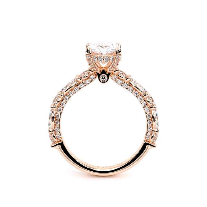 Couture-0490OV25-18K Rose Gold Oval