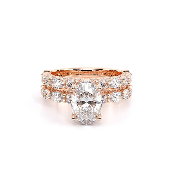 Couture-0490OV25-18K Rose Gold Oval