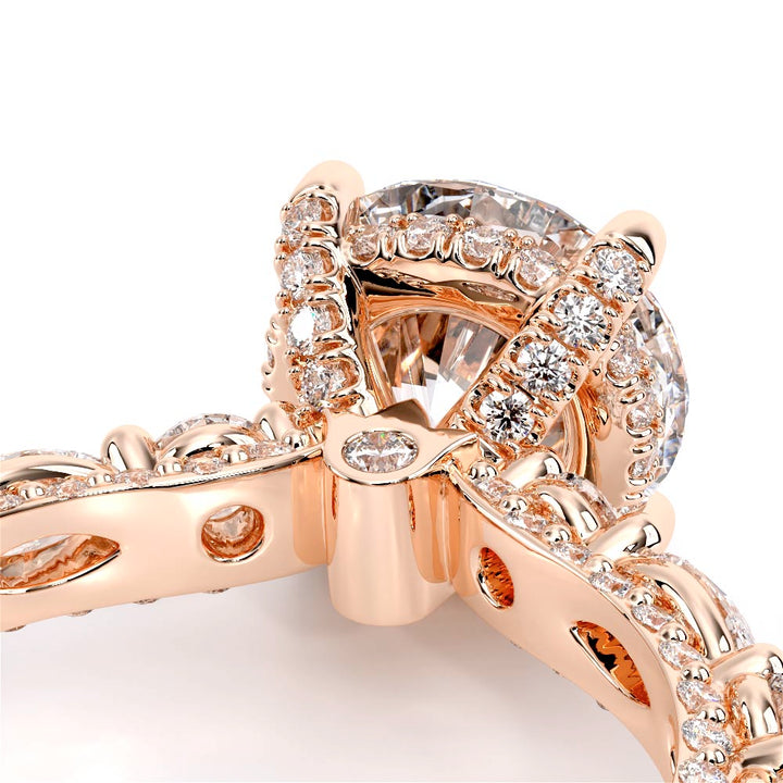 Couture-0490R25-18K Rose Gold Round