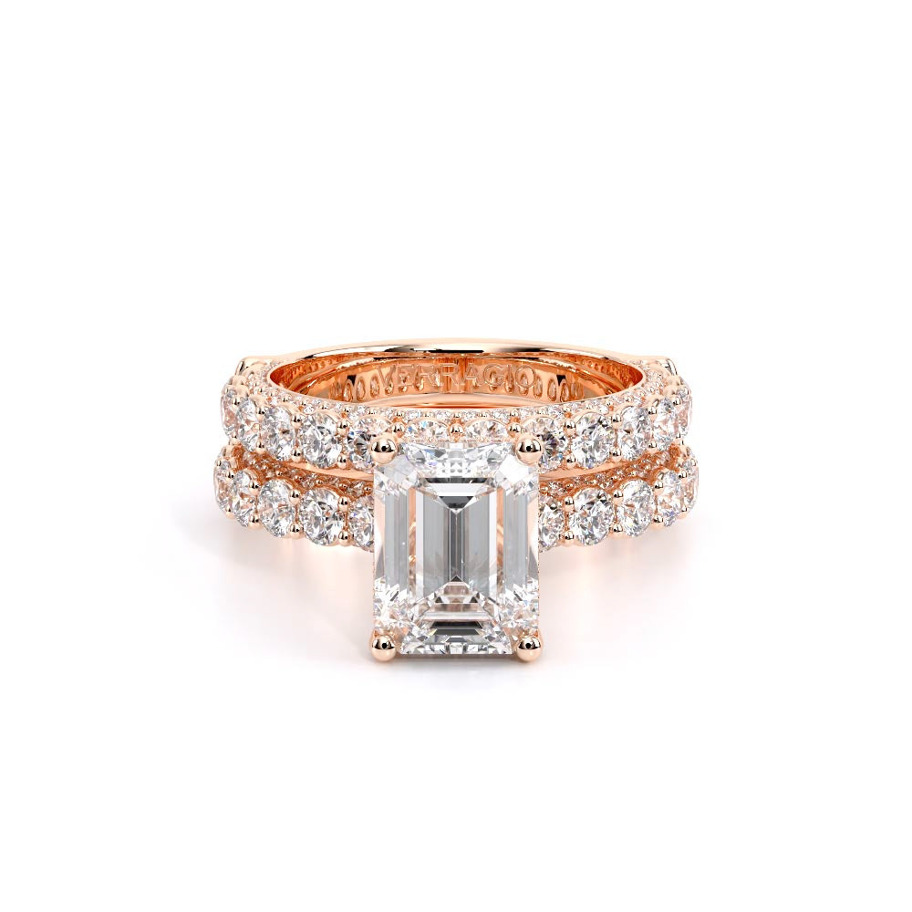 Couture-0489EM25-18K Rose Gold Emerald