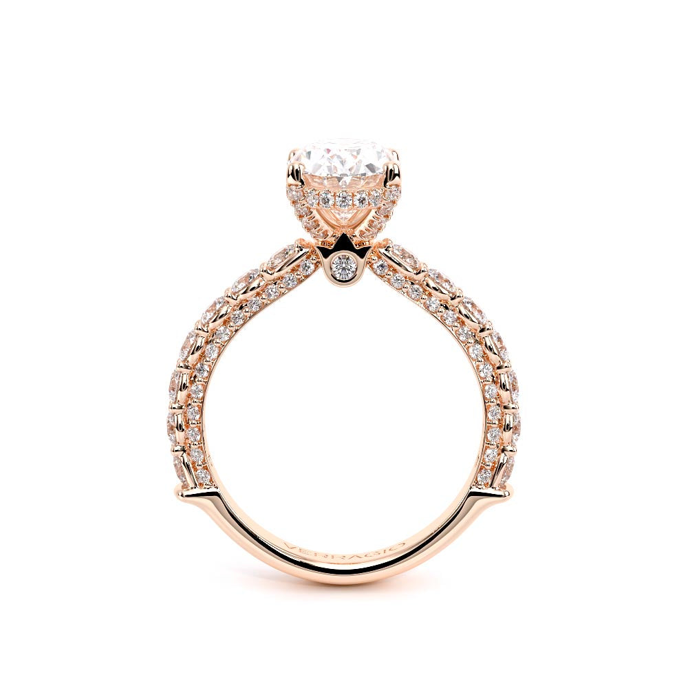 Couture-0489OV25-18K Rose Gold Oval