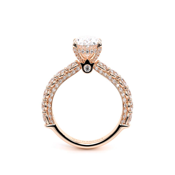 Couture-0489OV30-14K Rose Gold Oval