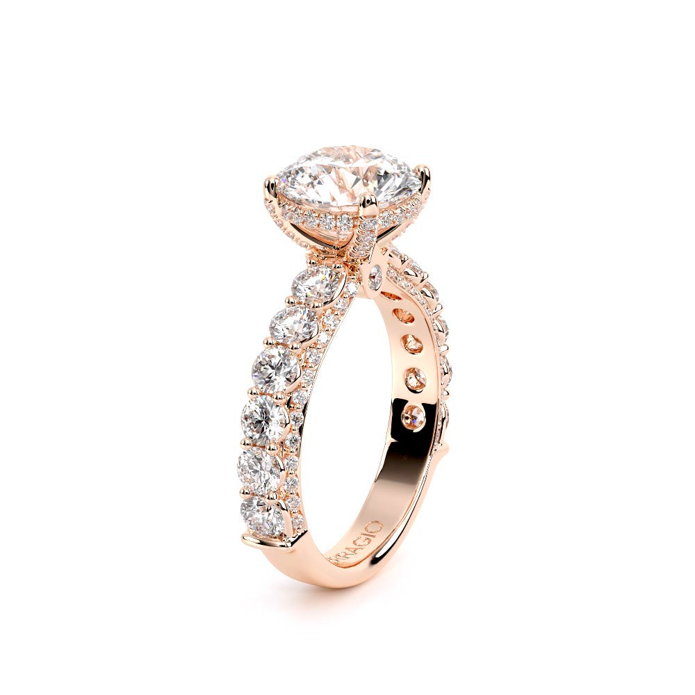Couture-0489R30-14K Rose Gold Round