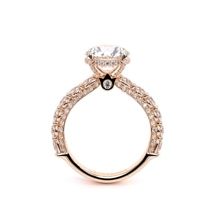 Couture-0489R30-14K Rose Gold Round