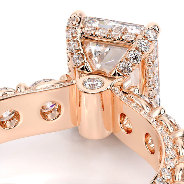 Couture-0489EM34-18K Rose Gold Emerald