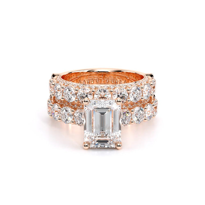 Couture-0489EM34-18K Rose Gold Emerald