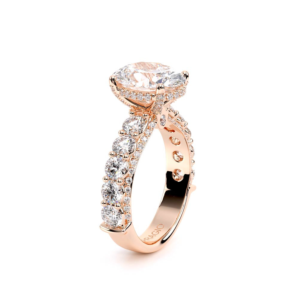 Couture-0489OV34-18K Rose Gold Oval