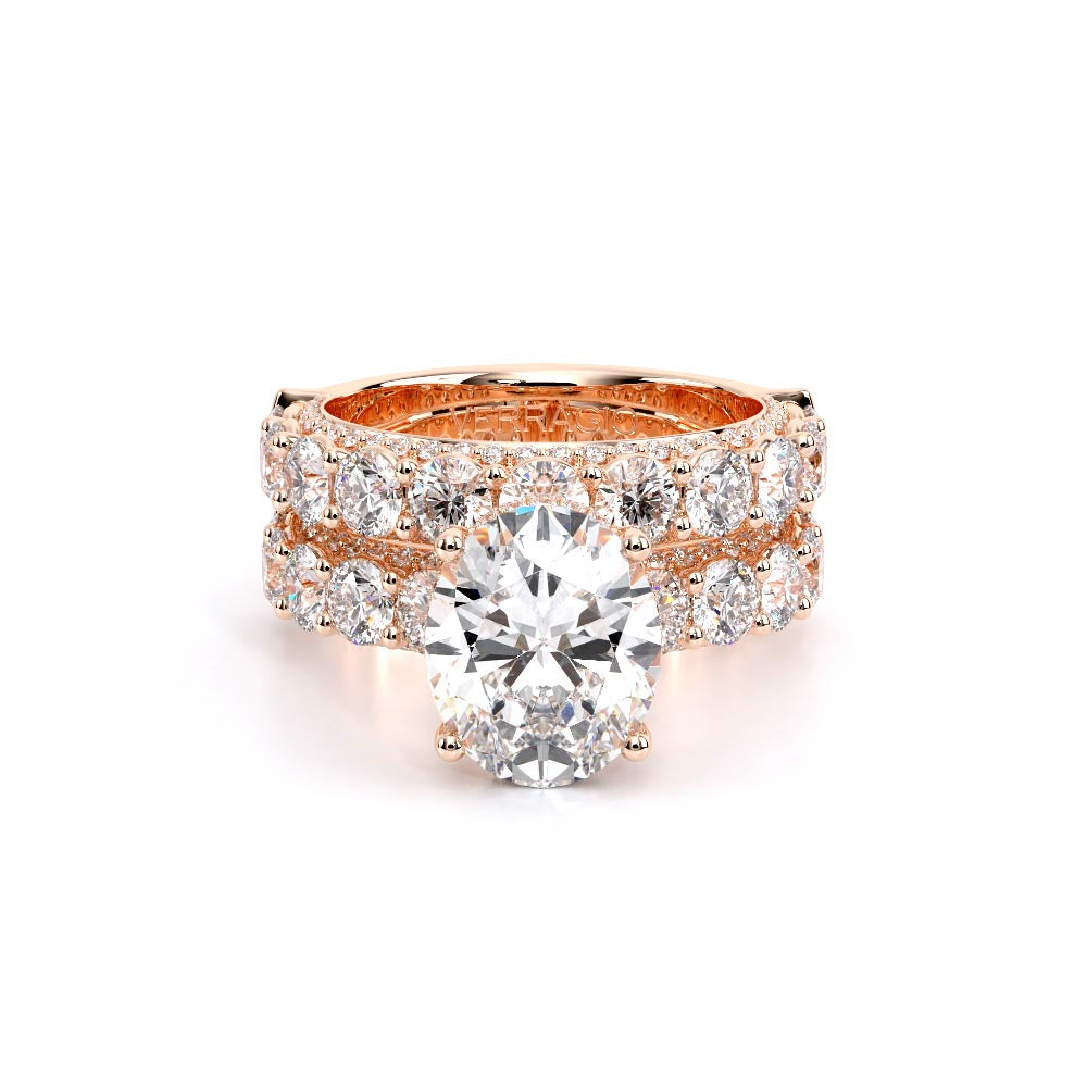Couture-0489OV34-18K Rose Gold Oval