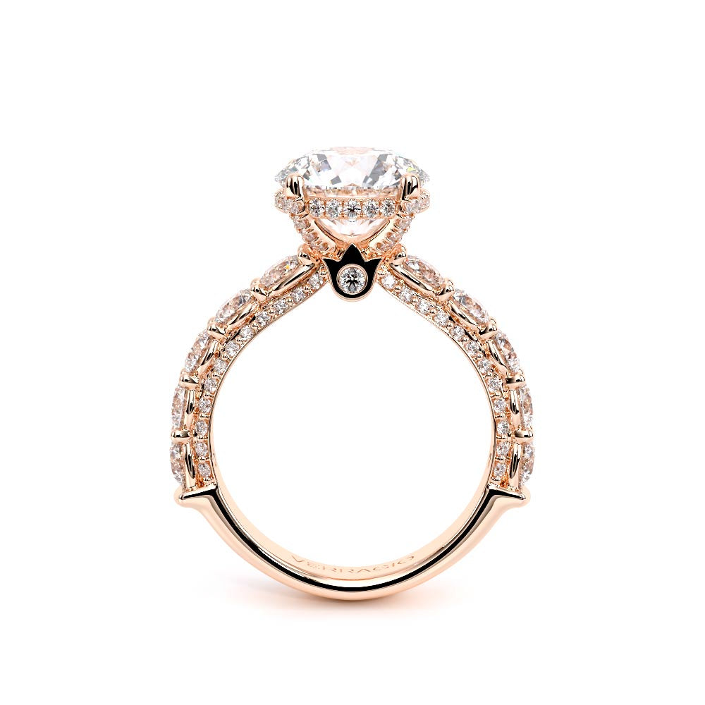 Couture-0489R34-18K Rose Gold Round