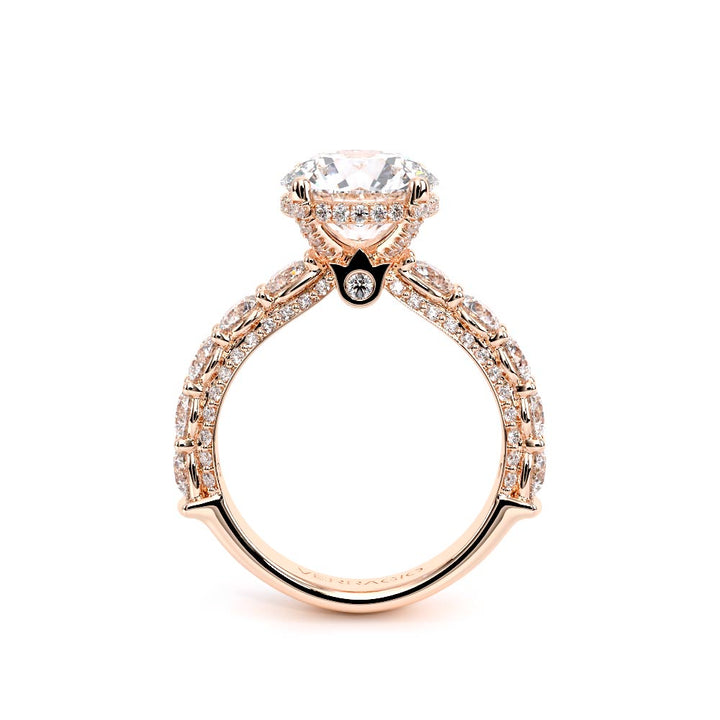 Couture-0489R34-18K Rose Gold Round