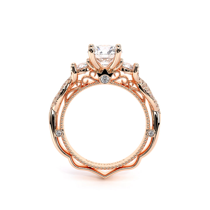 Venetian-5013r-14k Rose Gold Round
