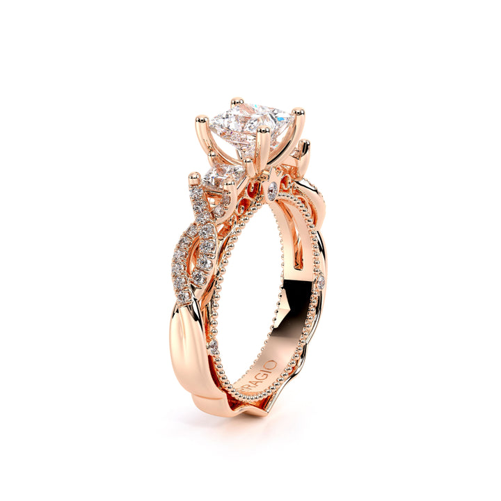 Venetian-5013p-14k Rose Gold Princess