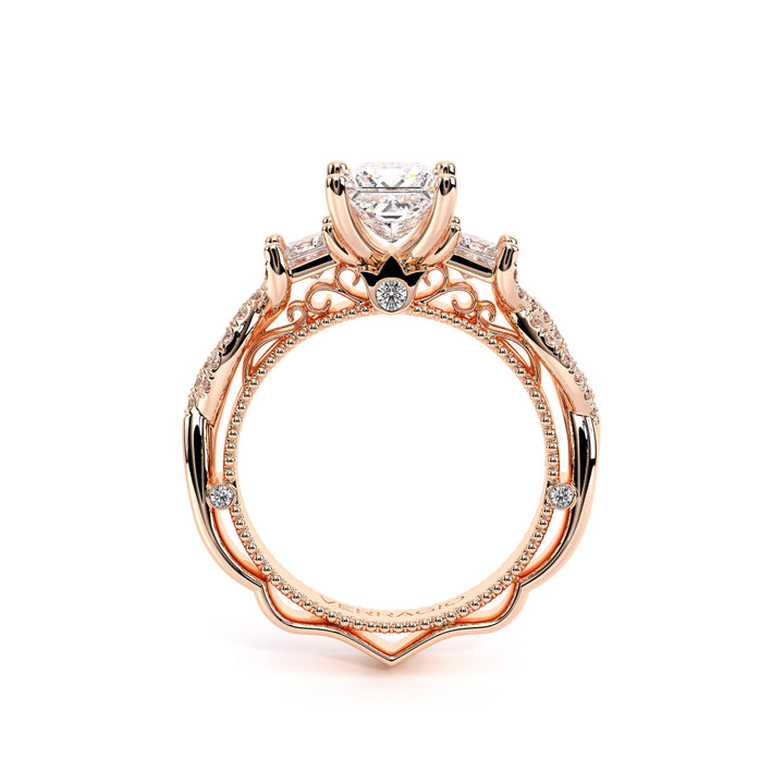 Venetian-5013p-14k Rose Gold Princess