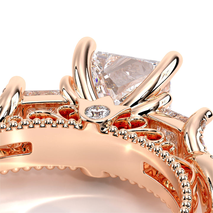 Venetian-5013p-18k Rose Gold Princess