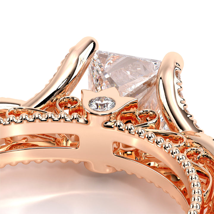 Venetian-5003pr-14k Rose Gold Princess