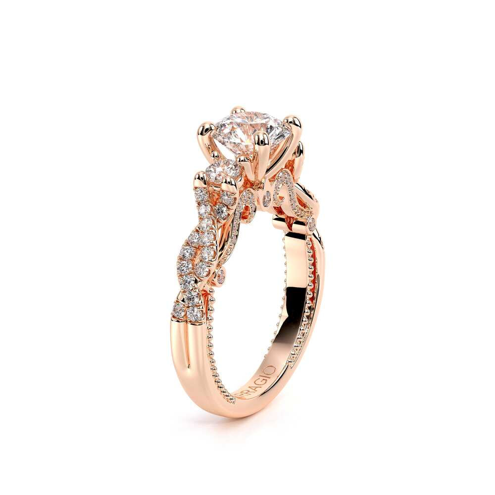 Insignia-7074r-18k Rose Gold Round