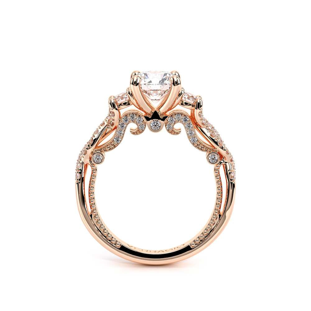 Insignia-7074r-14k Rose Gold Round