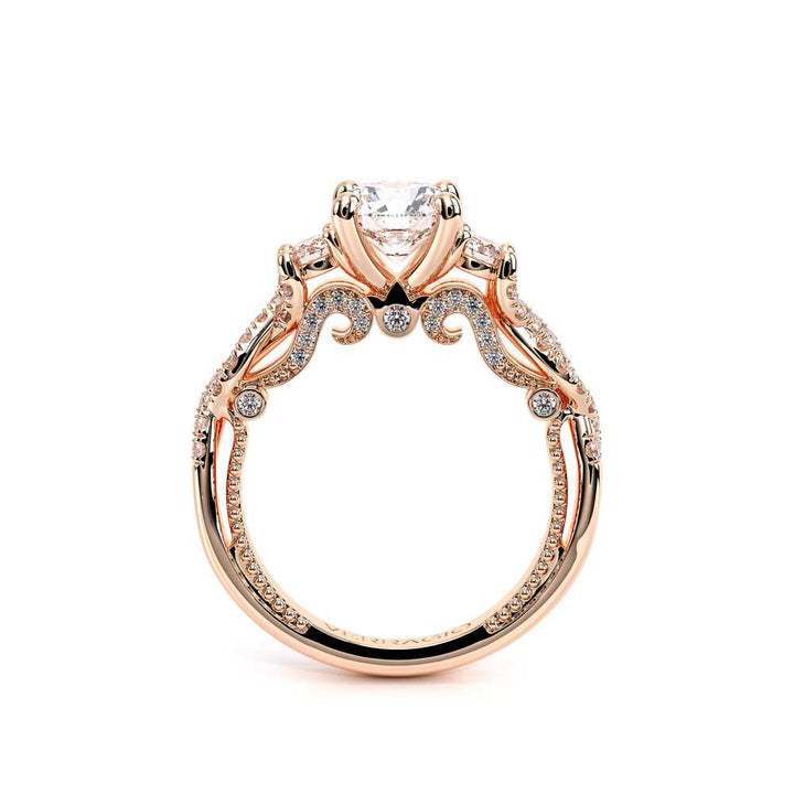 Insignia-7074r-14k Rose Gold Round
