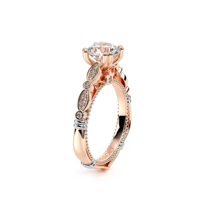 Parisian-100r-14k Rose Gold Round