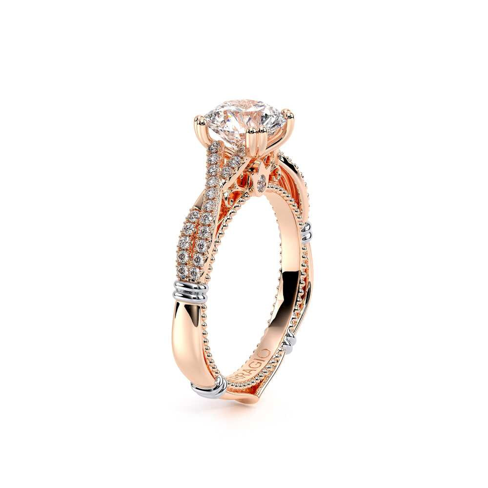 Parisian-105r-14k Rose Gold Round