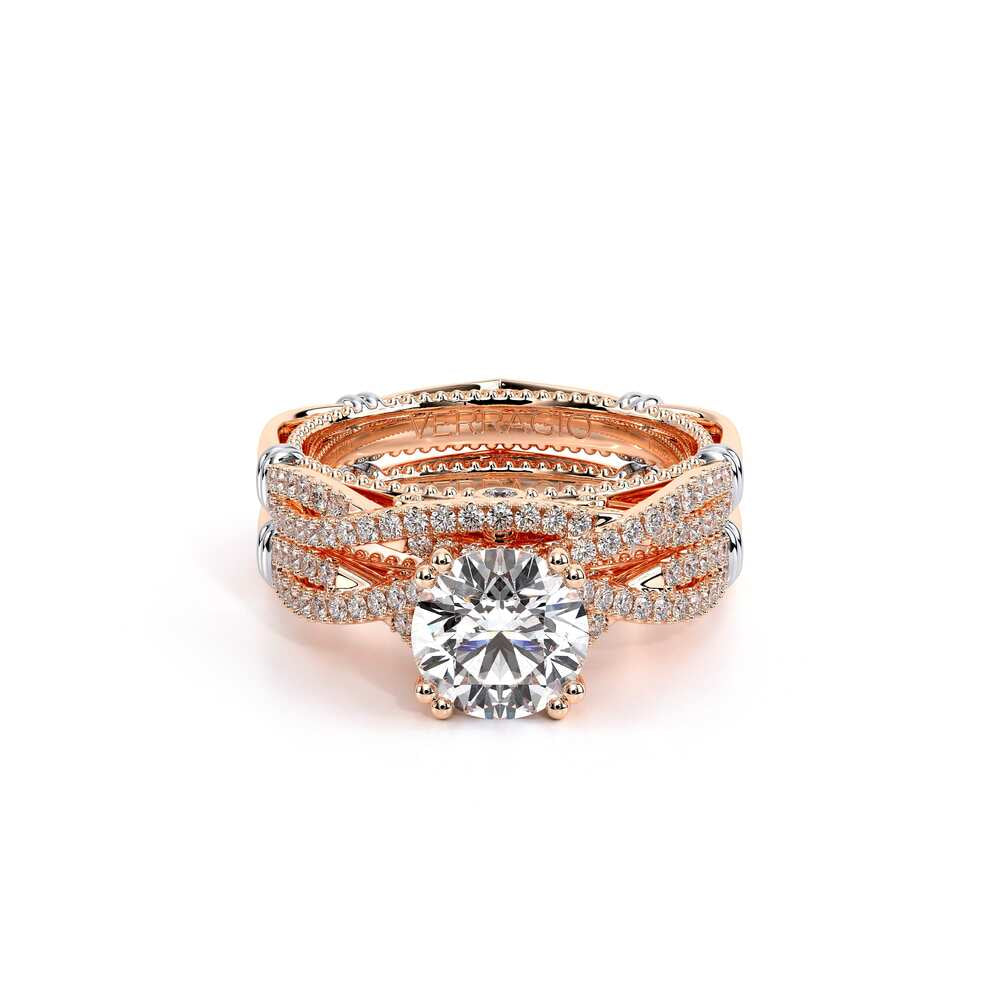 Parisian-105r-14k Rose Gold Round
