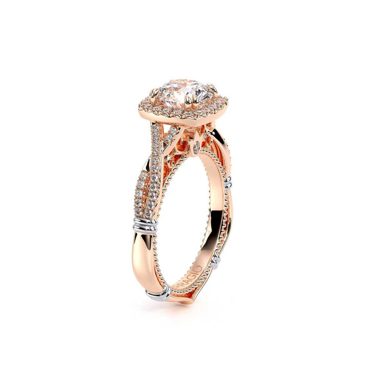 Parisian-106cu-18k Rose Gold Cushion