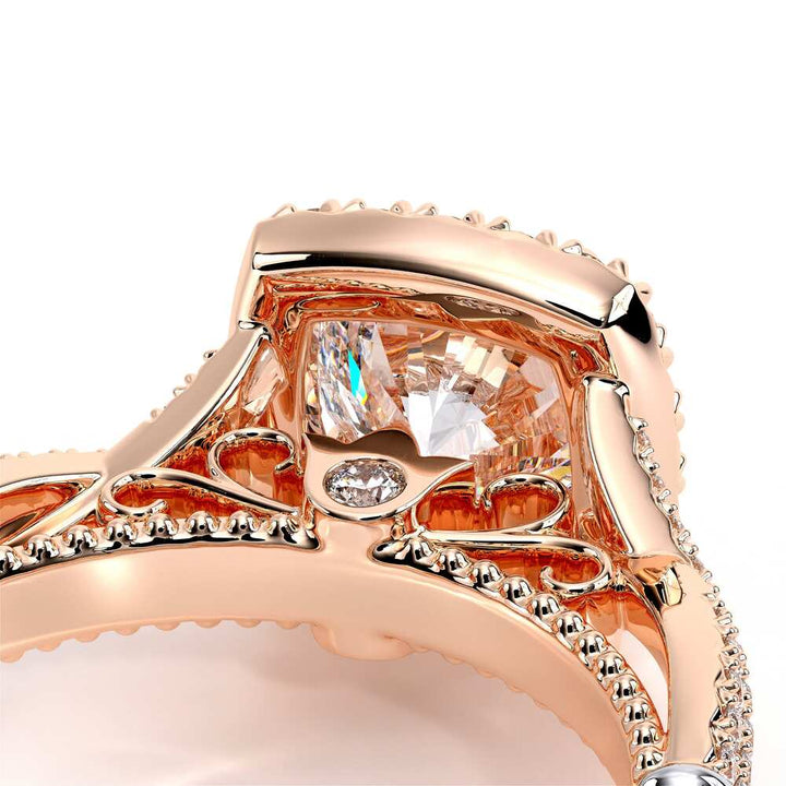 Parisian-106cu-14k Rose Gold Cushion