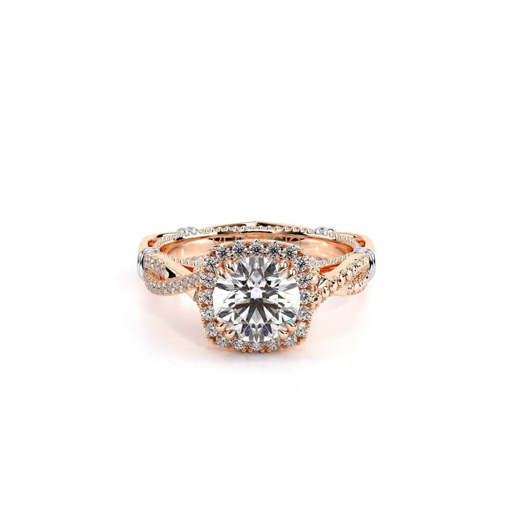 Parisian-106cu-14k Rose Gold Cushion