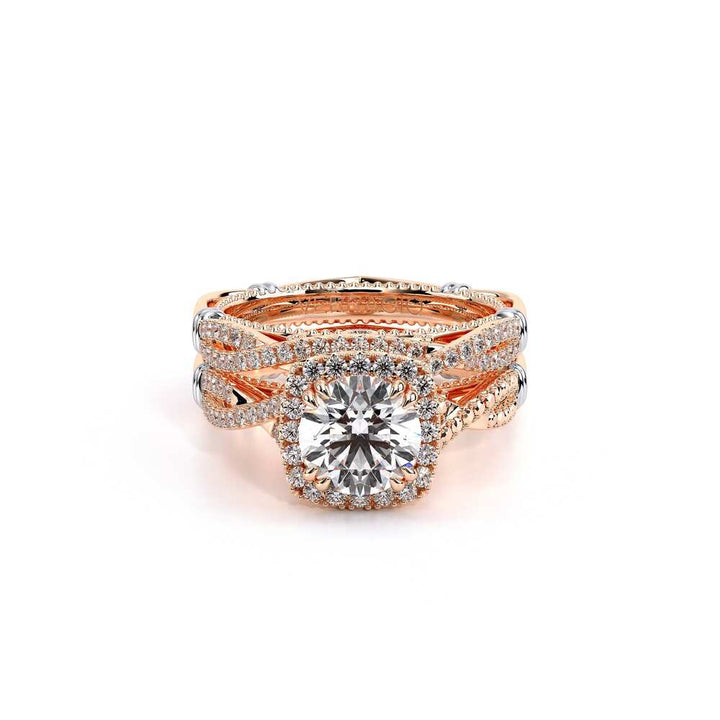 Parisian-106cu-14k Rose Gold Cushion