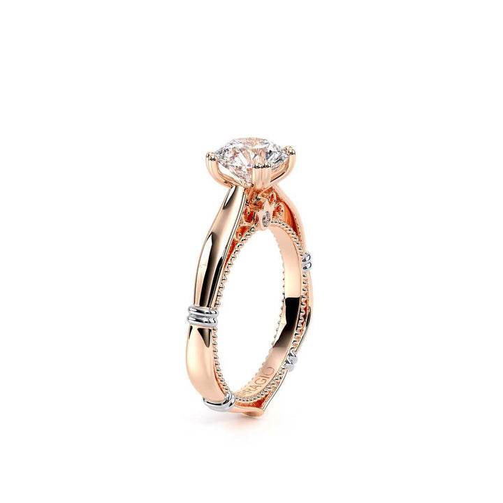Parisian-120r-14k Rose Gold Round