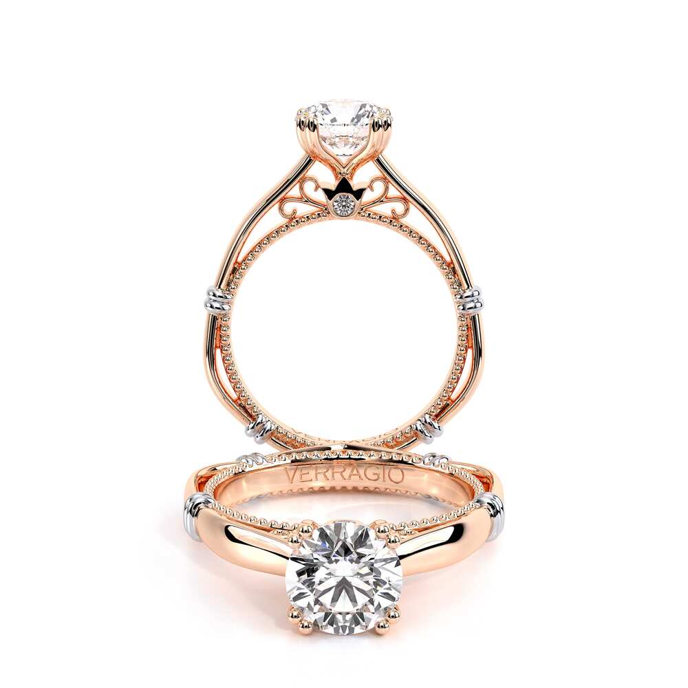 Parisian-120r-18k Rose Gold Round