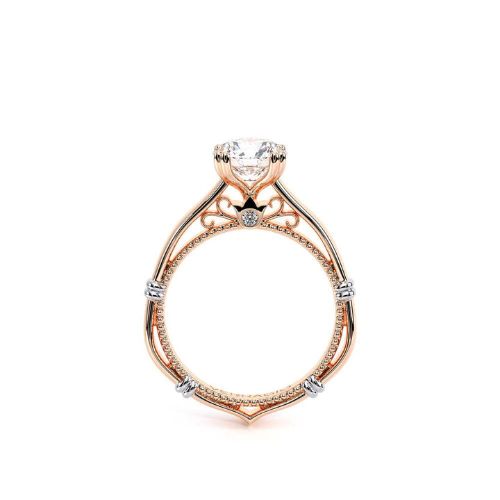 Parisian-120r-14k Rose Gold Round