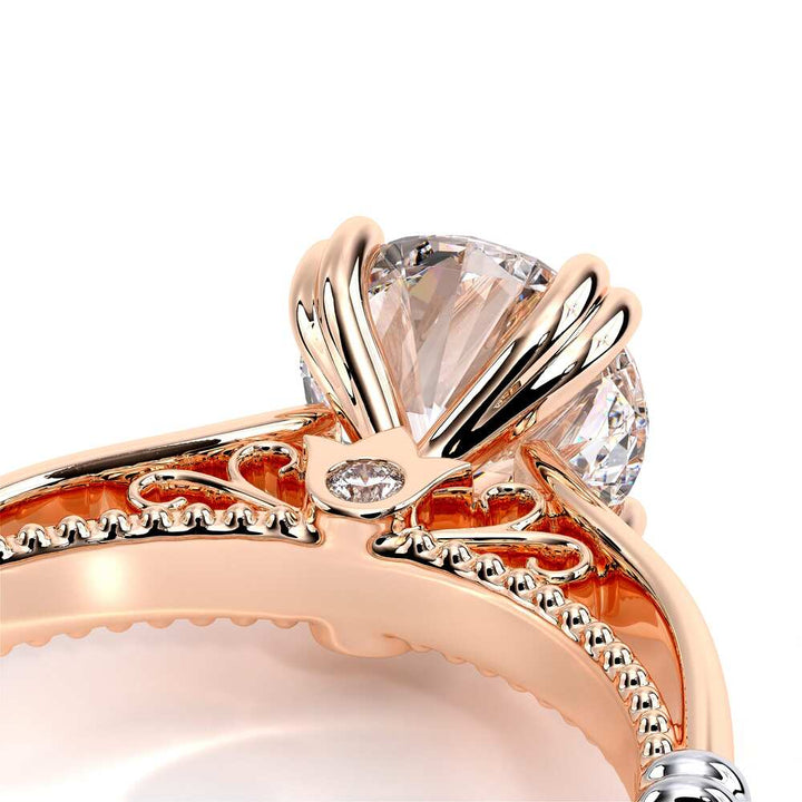 Parisian-120r-14k Rose Gold Round