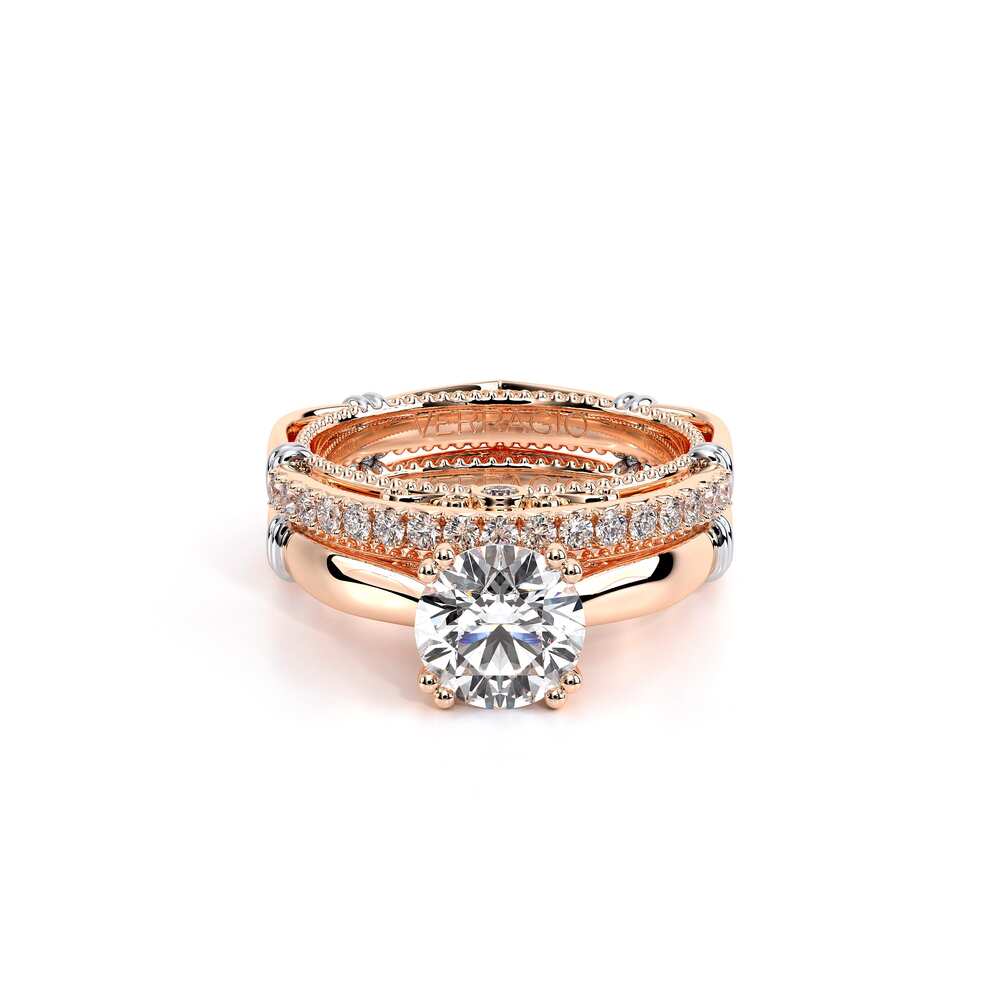 Parisian-120r-18k Rose Gold Round