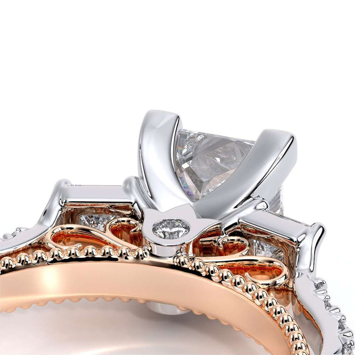 Parisian-124p-18k Two Tone Princess