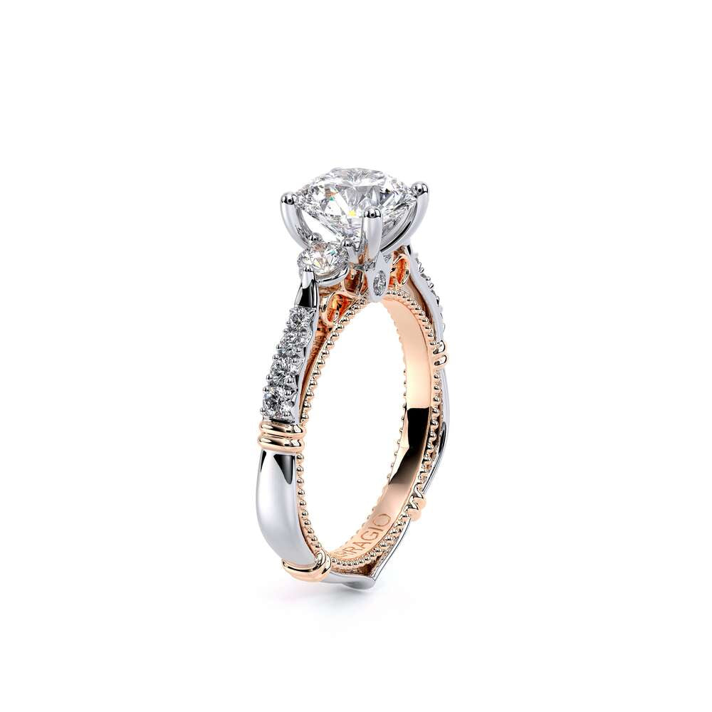 Parisian-124r-18k Two Tone Round