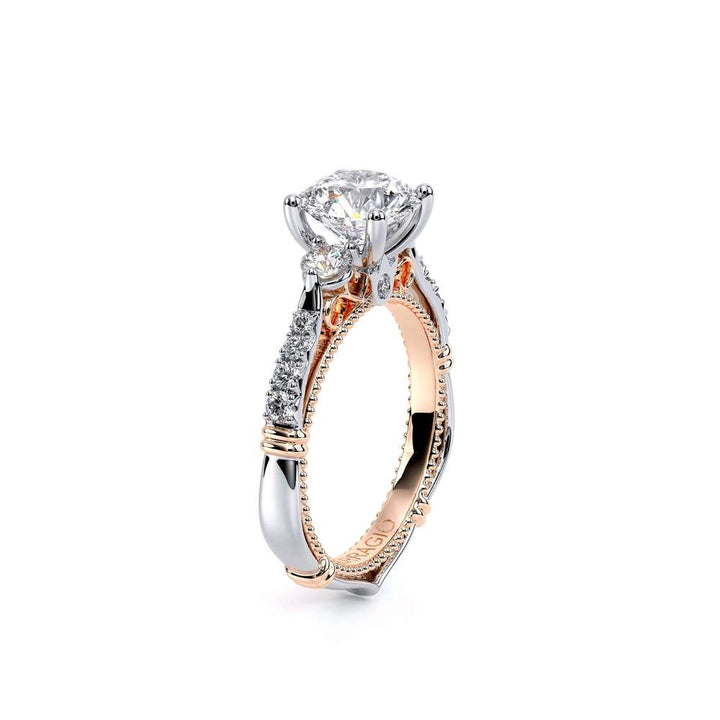Parisian-124r-14k Two Tone Round