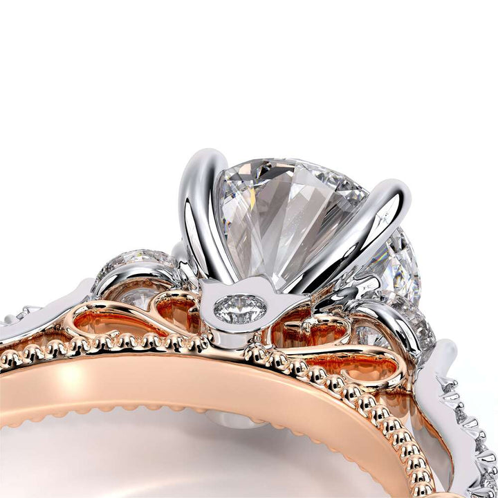 Parisian-124r-18k Two Tone Round