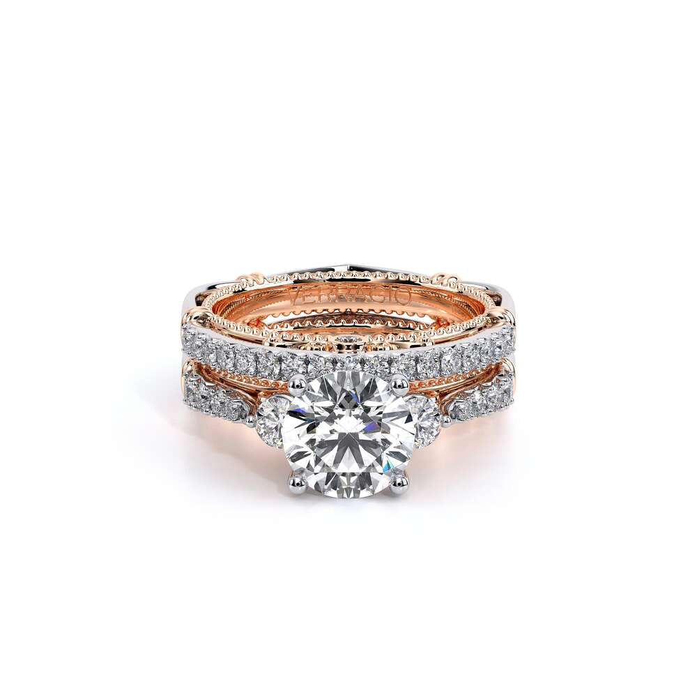 Parisian-124r-14k Two Tone Round