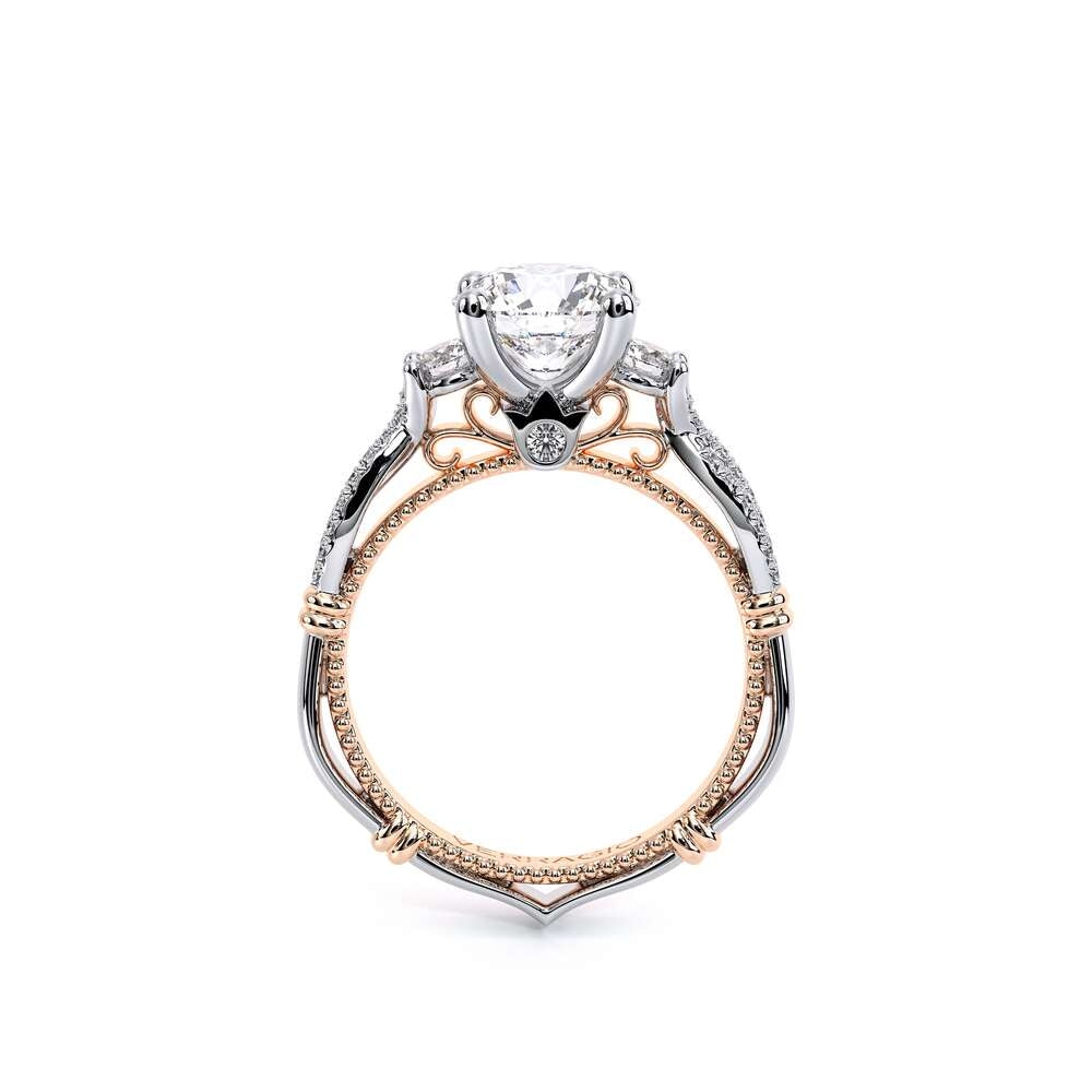 Parisian-129r-18k Two Tone Round