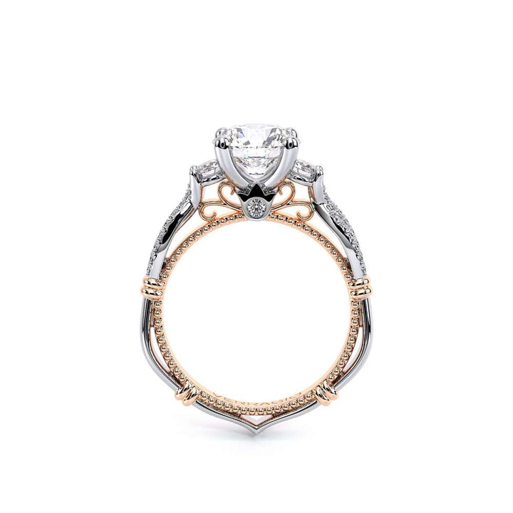 Parisian-129r-18k Two Tone Round