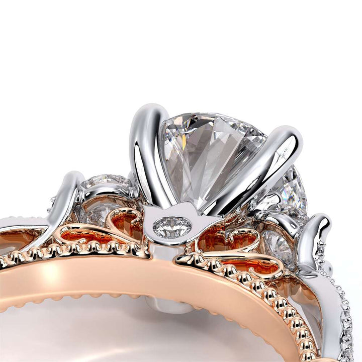 Parisian-129r-18k Two Tone Round