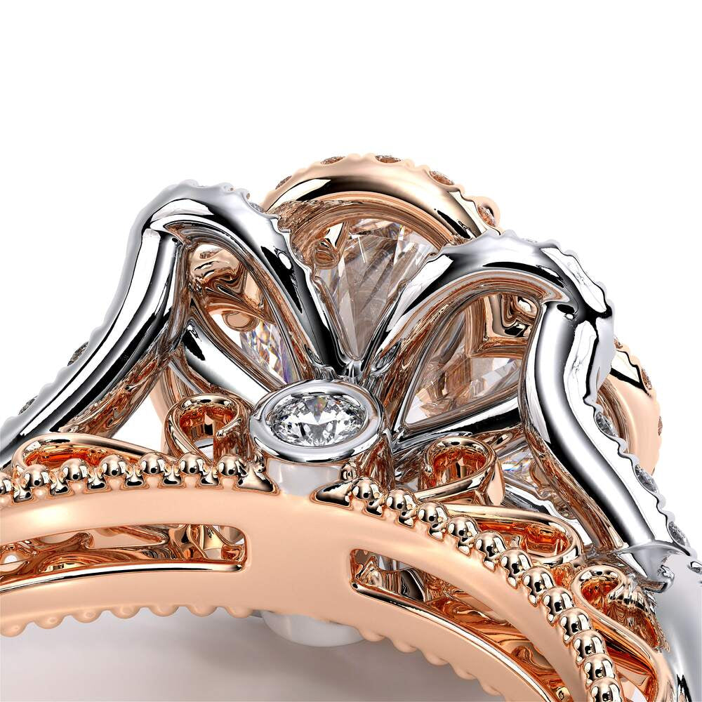 Venetian-5051r-14k Two Tone Round