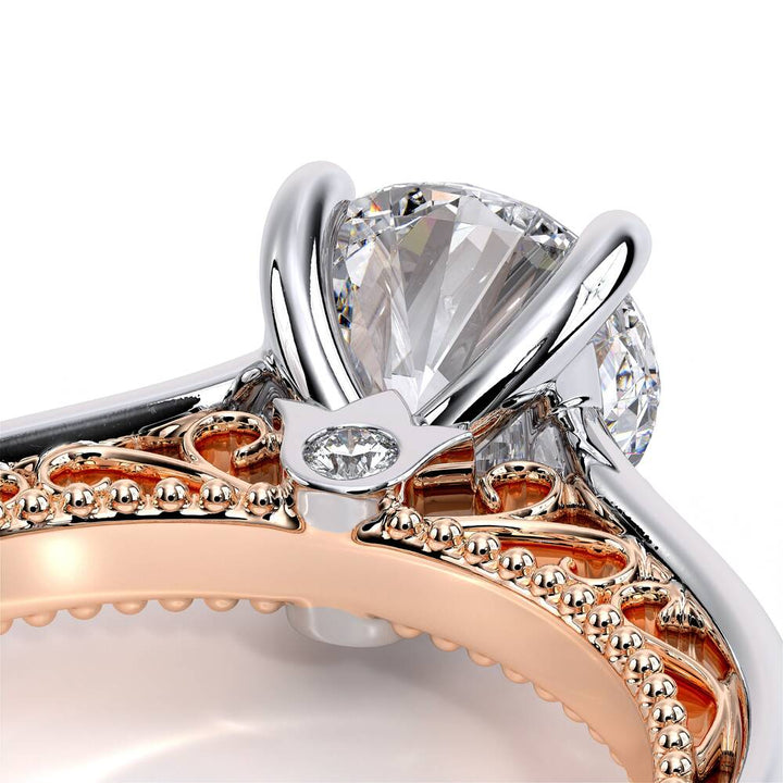 Venetian-5047r-14k Two Tone Round