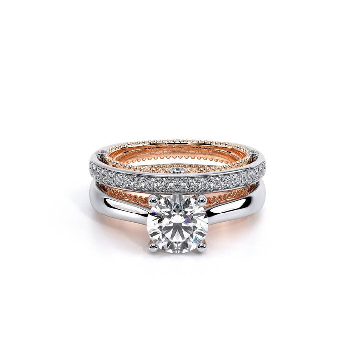 Venetian-5047r-14k Two Tone Round